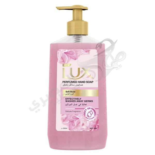 Lux Perfumed Hand Wash Soft Rose 500 Ml