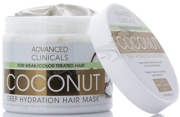 Advanced Clinicals Coconut Deep Hydration Hair Mask G 340 Gm