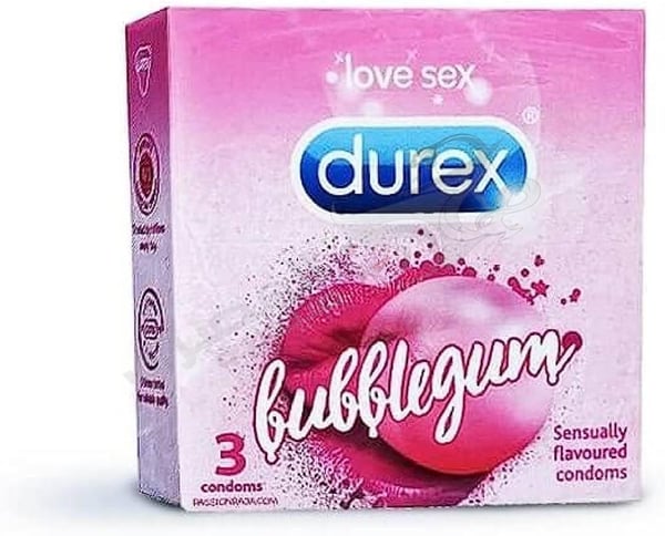 Durex Extra Thin Bubblegum Condom 3N
