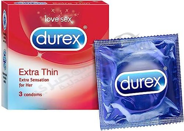 Durex Condoms - Extra Thin 3 Pcs