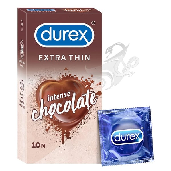 Durex Extra Intense Chocolate Condom 10N