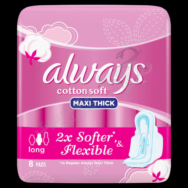 Always Maxi Thick Long 8 Pads Size Long