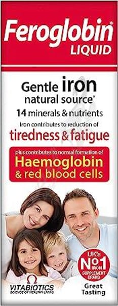 Vitabiotics Feroglobin B12 Liquid Iron 200 Ml