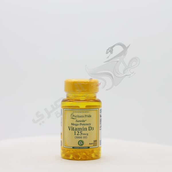 Puritan'S Pride Vitamin D 5000 100 Capsules Usa