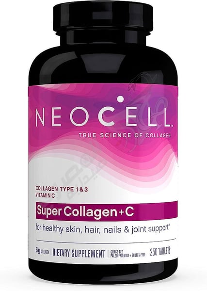 Neocell Super Collagen+C Usa 250 Tablets