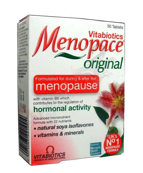 Vitabiotics Menopace Original 30 Tablets