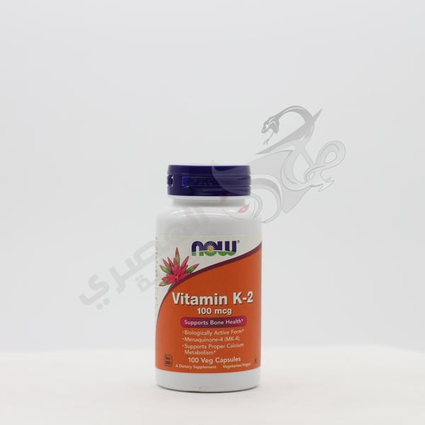 Now Foods Vitamin K2 100 Mcg 100 Veg Capsul