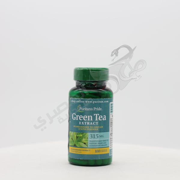 Puritan'S Pride Green Tea Standardized Extract 315 Mg 100 Capsules