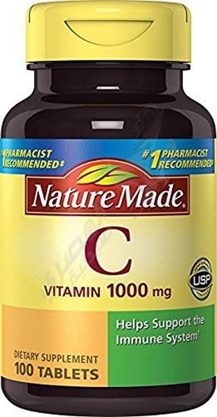 Nature Made Vitamin C 1000 Mg 100 Tablets