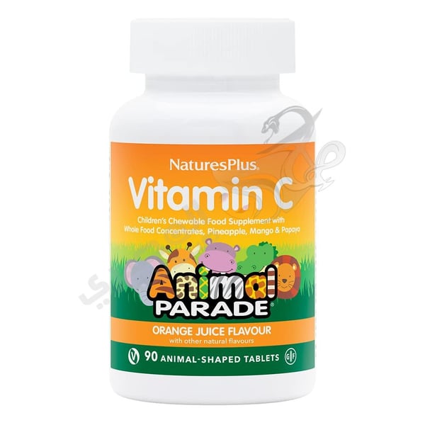 Nature'S Plus Animal Parade Vitamin C Children'S 90 Tablets