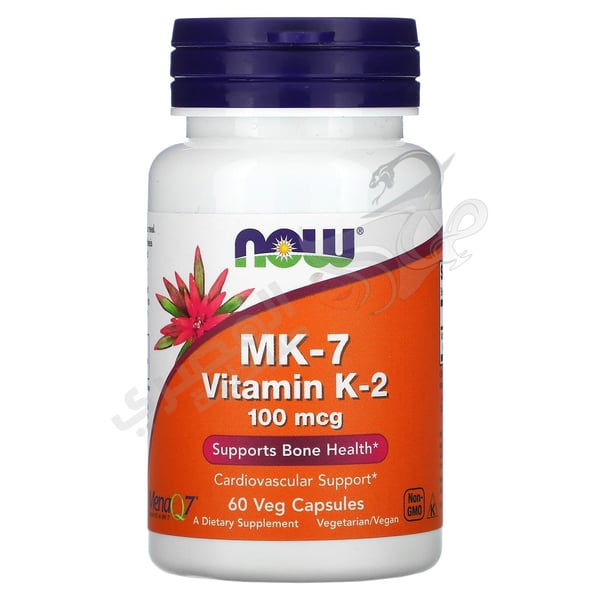 Now Foods Mk-7 Vitamin K-2 100 Mcg 60 Veg Capsules