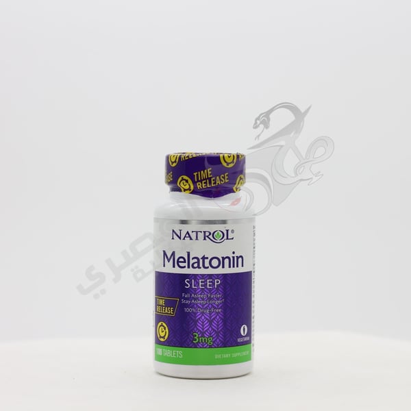Natrol  Melatonin Time Release  3 Mg 100 Tablets