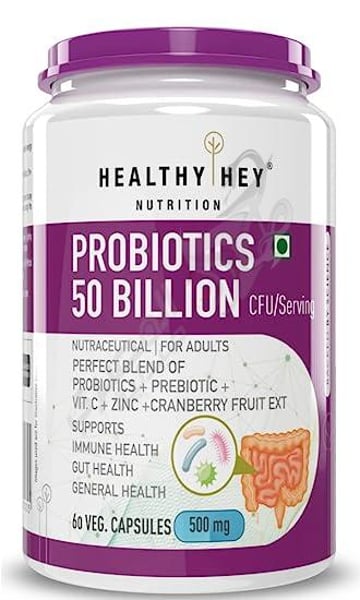 Healthyhey Nutrition Healthy Hey Nutrution Probiotics 50 Billion 60 Cap