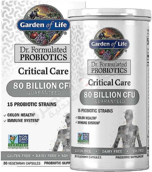 Garden Of Life Dr. Formulated Critical Care Probiotics 80 Billion Cfu 30Ct
