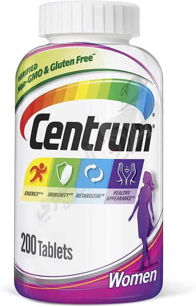 Centrum Women Multivitamin-Multimineral - 200 Tablets