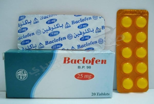 Baclofen 25 Mg 20 Tablets