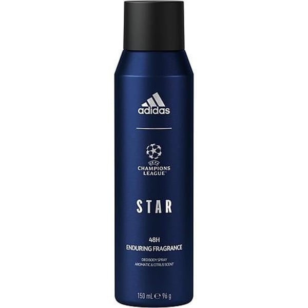 Adidas UEFA Champions League Star Deo Body Spray Aromatic & Citrus Scent 150 ml