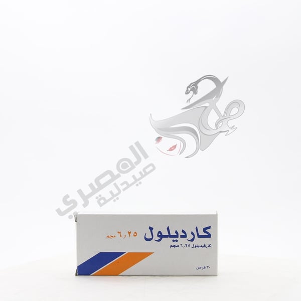 Cardilol 6.25 Mg 30 Tablets