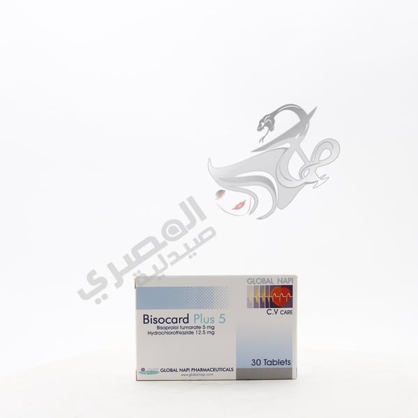 Bisocard Plus 5 Mg 30 Tablets