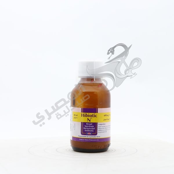 Hibiotic N 600Mg/5 42.9Mg/5 Susp 80 Ml