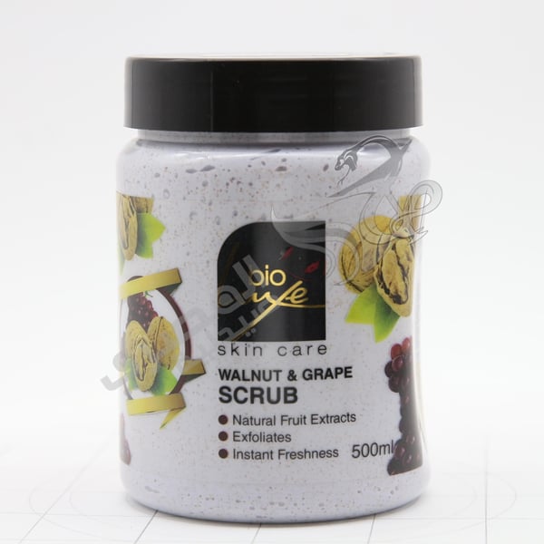 Bioluxe Scrub Walnut & Grape 500 Ml