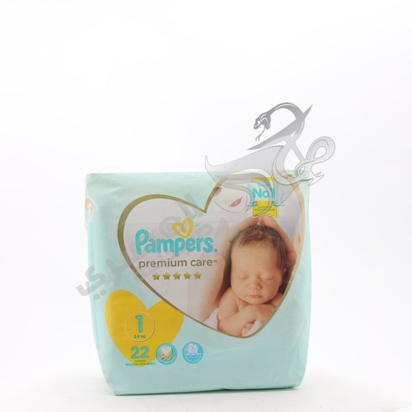Pampers Premium 22 Diapers Size 1