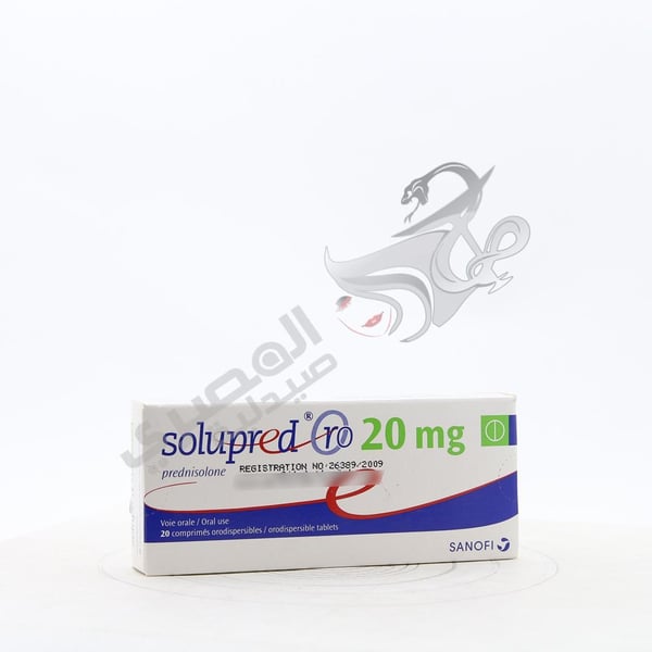 Solupred 20 Mg 20 Tablets