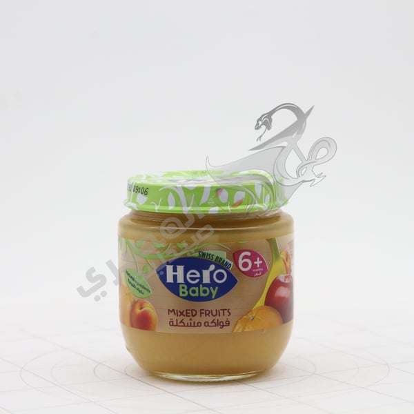 Hero Baby Mixed Fruits Jar +6 Months 125 Gm