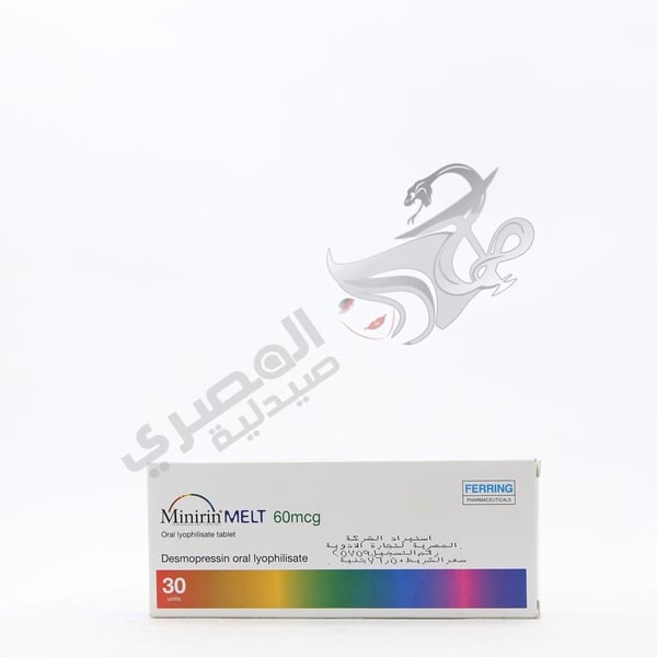 Minirin Melt 60 Mcg 30 Tablets