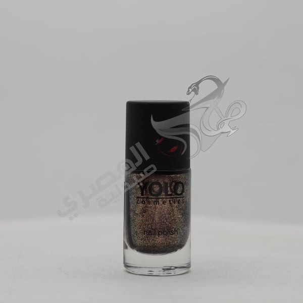 Yolo Nail Polish Glitter Gold Stone 220