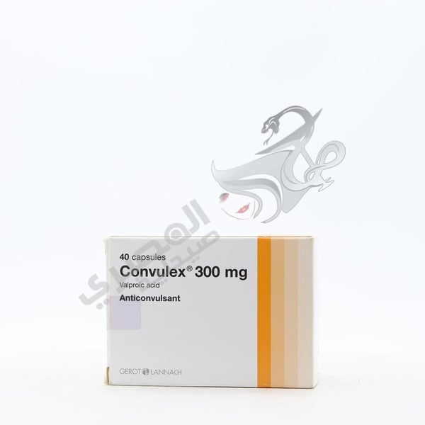 Convulex 300 Mg 40 Capsules