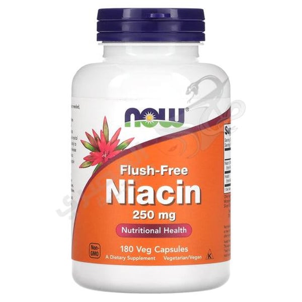 Now Foods Niacin Flush Free 250 Mg 180 Capsules
