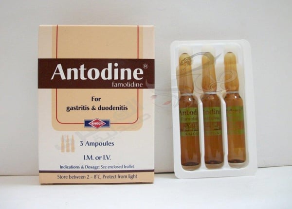 Antodine 20mg/2ml i.m. or i.v. 3 amps.