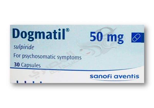 Dogmatil 50 Mg 30 Capsules