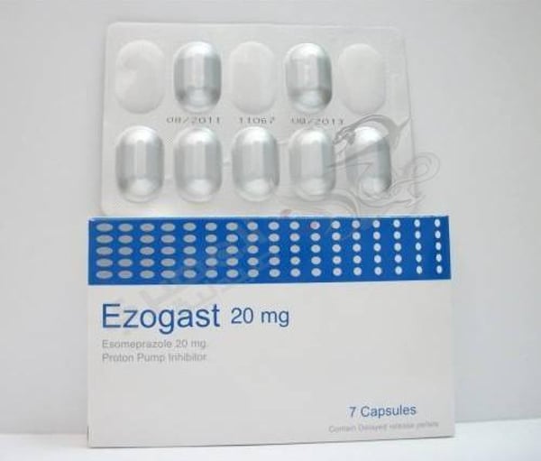 Ezogast 20 Mg 7 Capsules