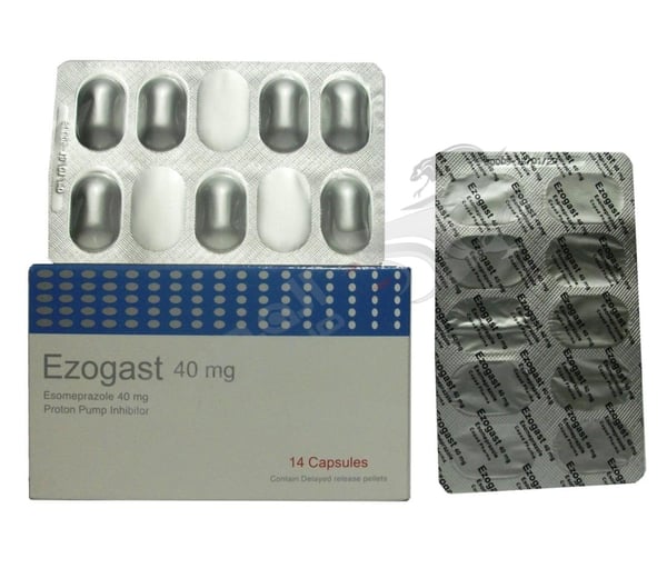 Ezogast 40 Mg 14 Capsules