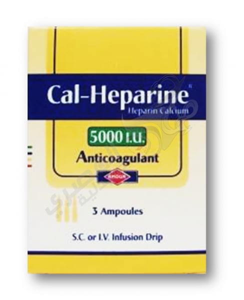 Calheparine 5000Iu 3Amp