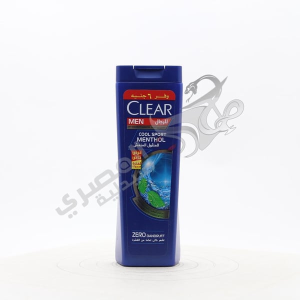 Clear Shampo Cool Sport Anti Dandruff With Menthol For Men - By Unilover 180 Ml
