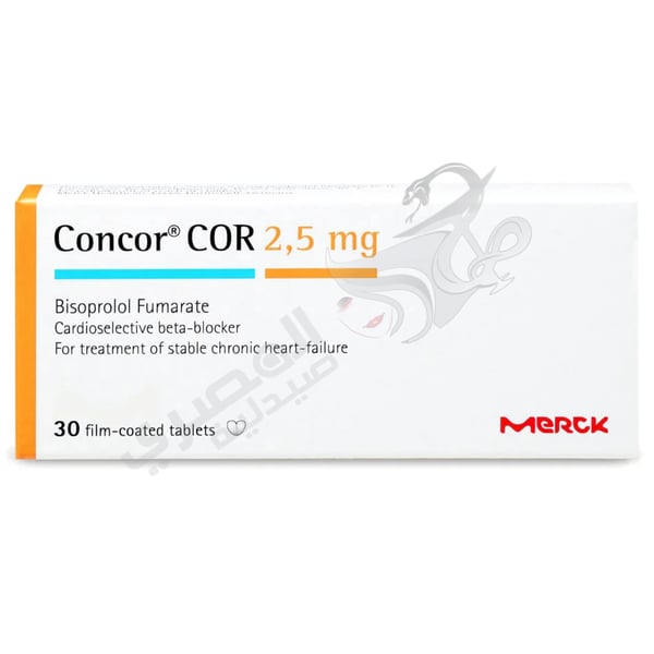 Concor Cor 2.5 Mg 30 Tablets