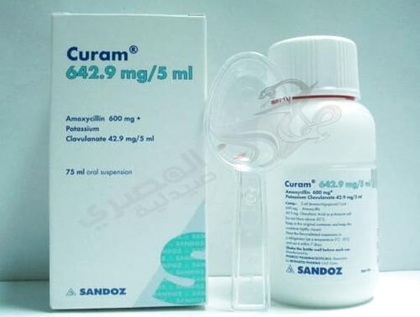 Curam 642.9 Mg 75 Ml