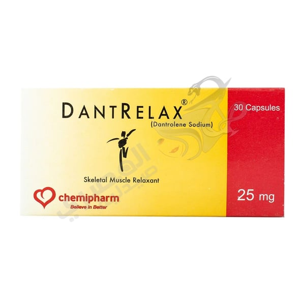 Dantrelax 25 Mg 30 Capsules