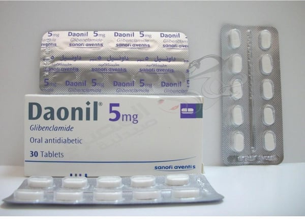 Daonil 5 Mg 30 Tablets