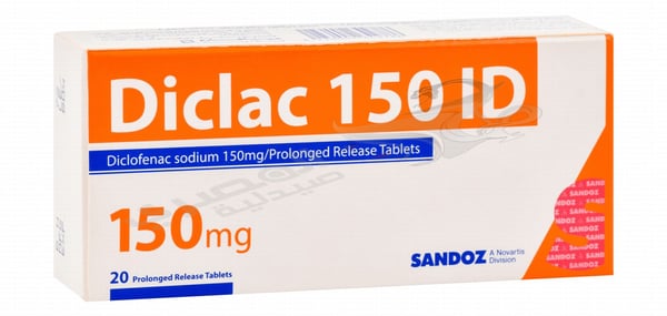 Diclac Id 150 Mg 20 Tablets