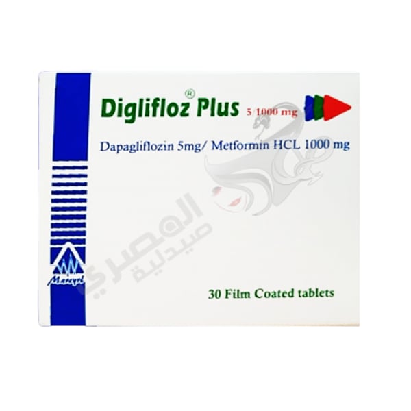 Diglifloz Plus 5/1000 Mg 30 Tablets