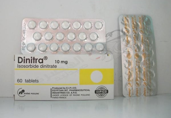 Dinitra Isosorbide Dinitrate 10 Mg 60 Tablets