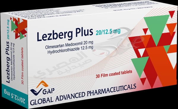 Lezberg Plus 12.5/20 Mg 30 Tablets