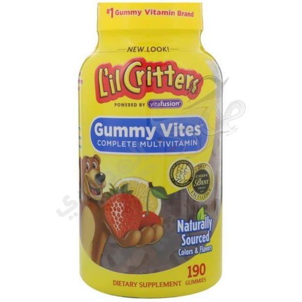 L'Il Critters Gummy Vites Multivitamin And Mineral Formula For Kids 190 Gummies