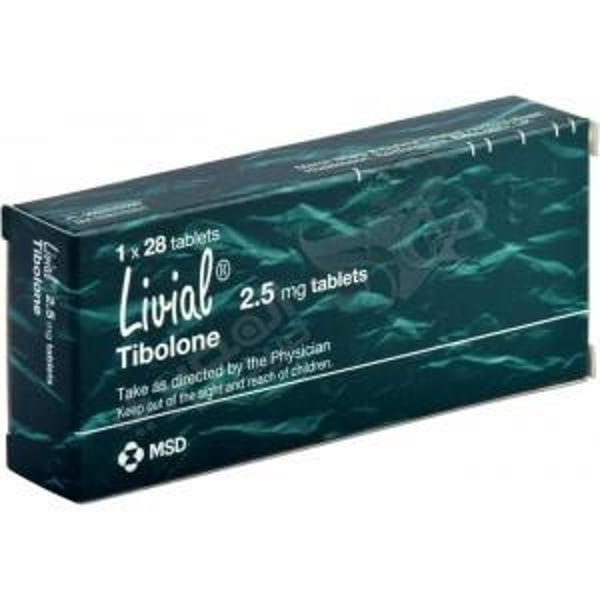 Livial 2.5 Mg Tablets