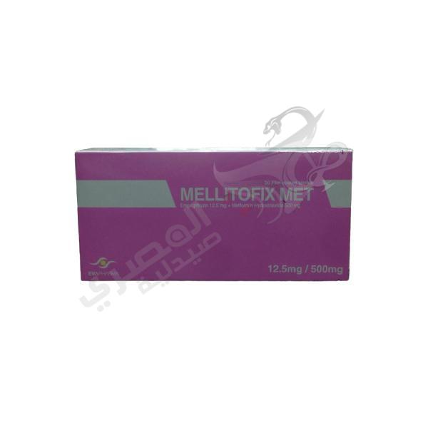 Mellitofix Met 12.5/500 Mg 30 Tablets