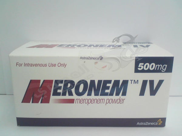 Meronem 500 Mg 1 Vials